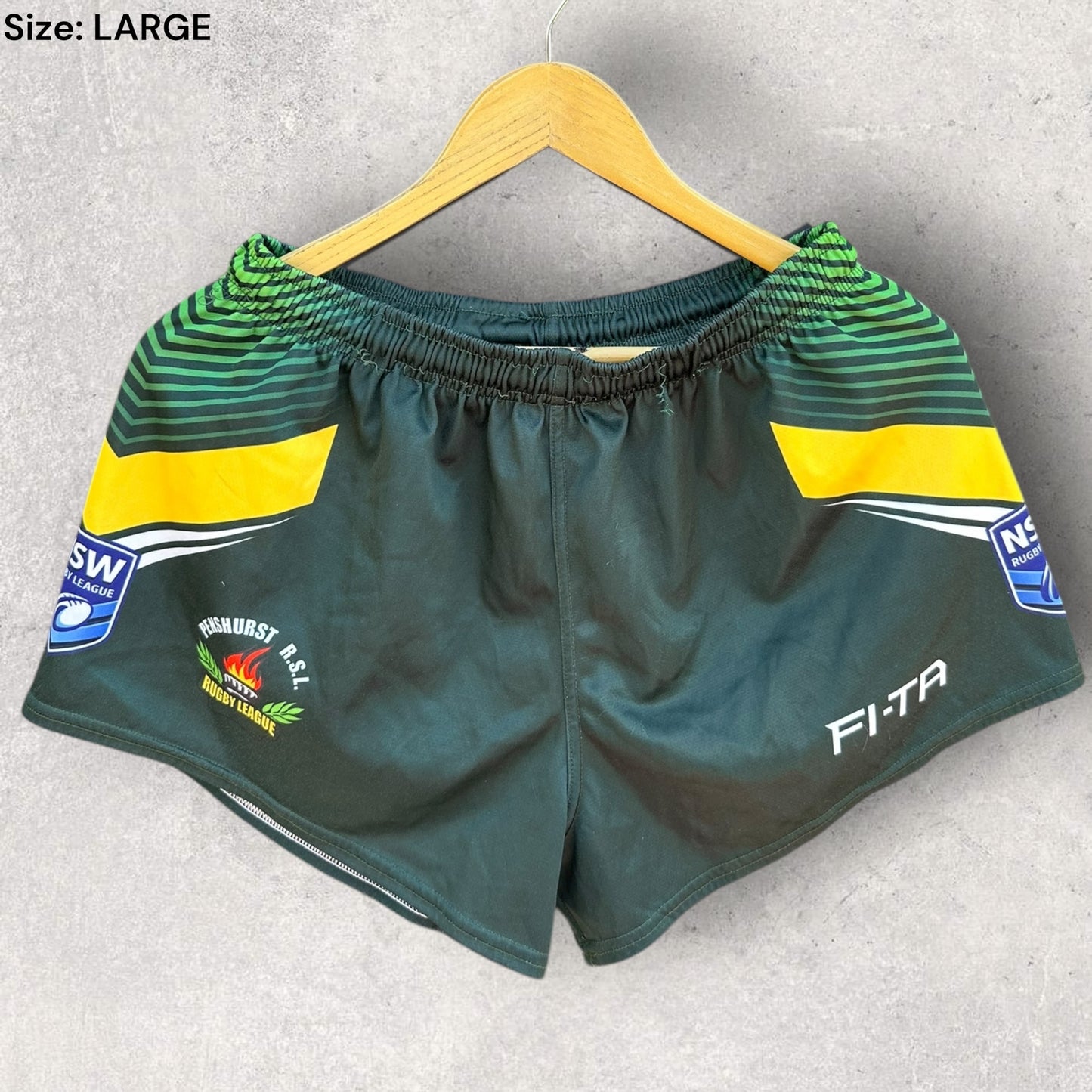 PENSHURST RSL LOCAL RUGBY LEAGUE MATCH SHORTS