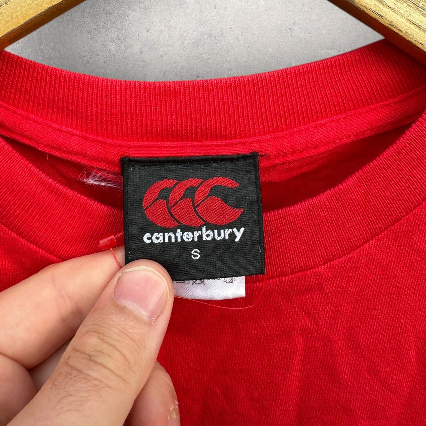 JAPAN V WALES RUGBY UNION 2013 CANTERBURY RED SHIRT