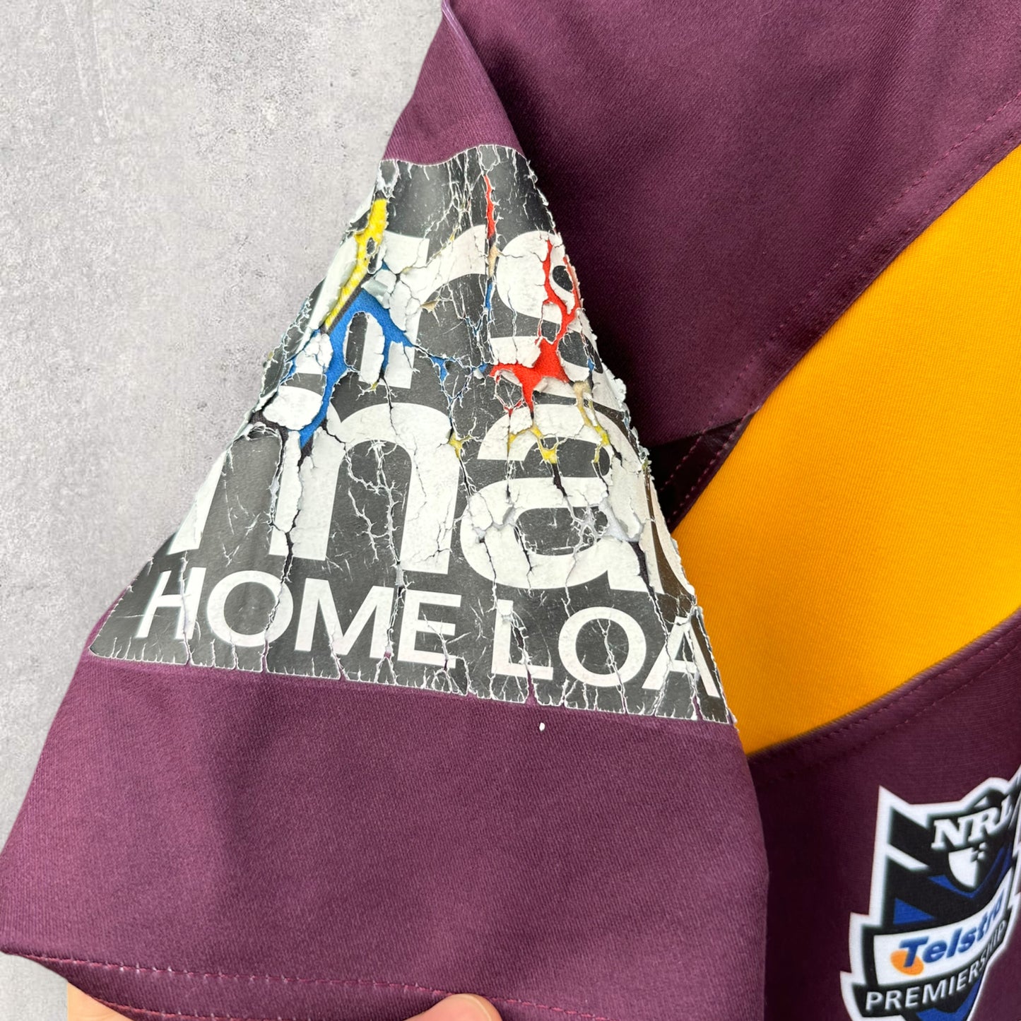 BRISBANE BRONCOS 2012 BEN HUNT HOME JERSEY