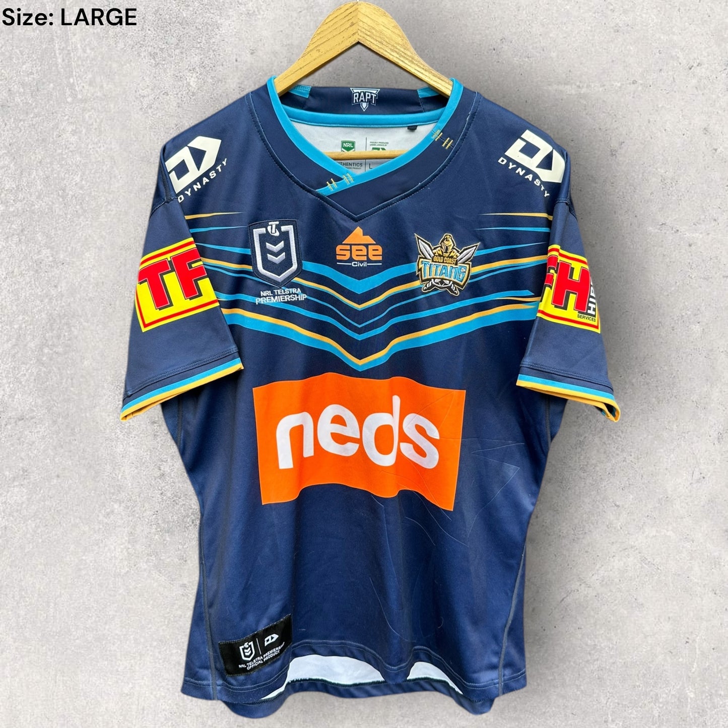 GOLD COAST TITANS 2020 HOME NRL JERSEY