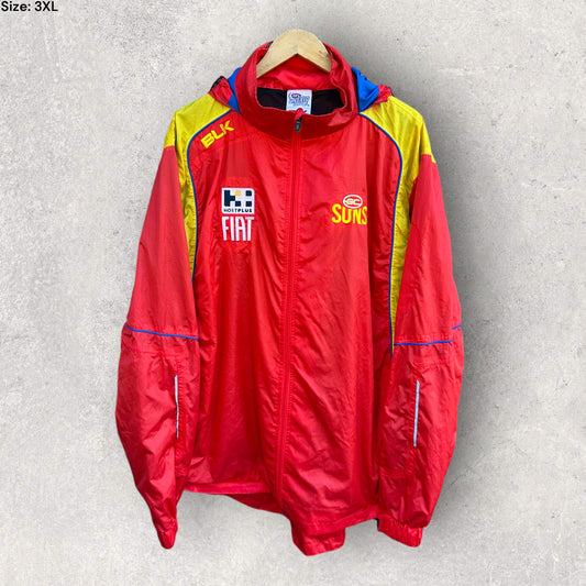 GOLD COAST SUNS BLK HOODED JACKET