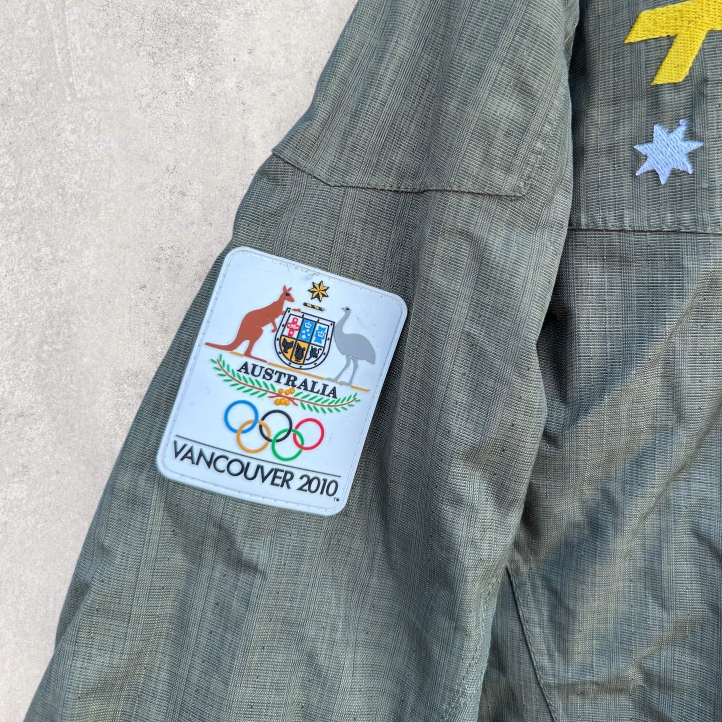 VANCOUVER 2010 WINTER OLYMPIC GAMES ATHLETE ISSUED JACKET