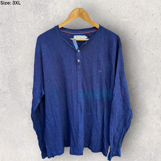 RM WILLIAMS BLUE LONG SLEEVE SHIRT