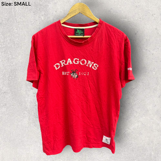 St George Illawarra Dragons Reebok Red Nrl Authentics Shirt