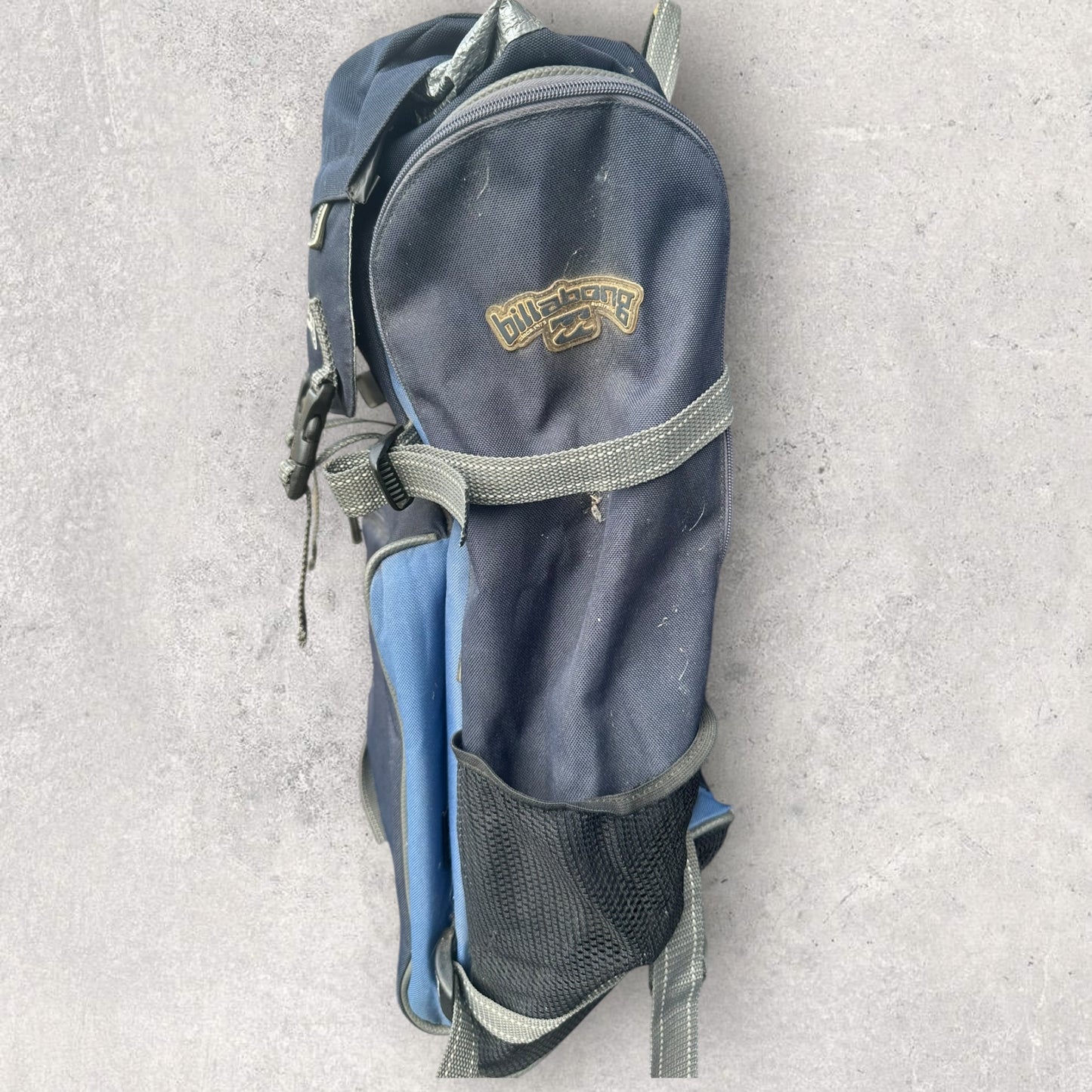 BILLABONG BLUE VINTAGE HIKING BACKPACK