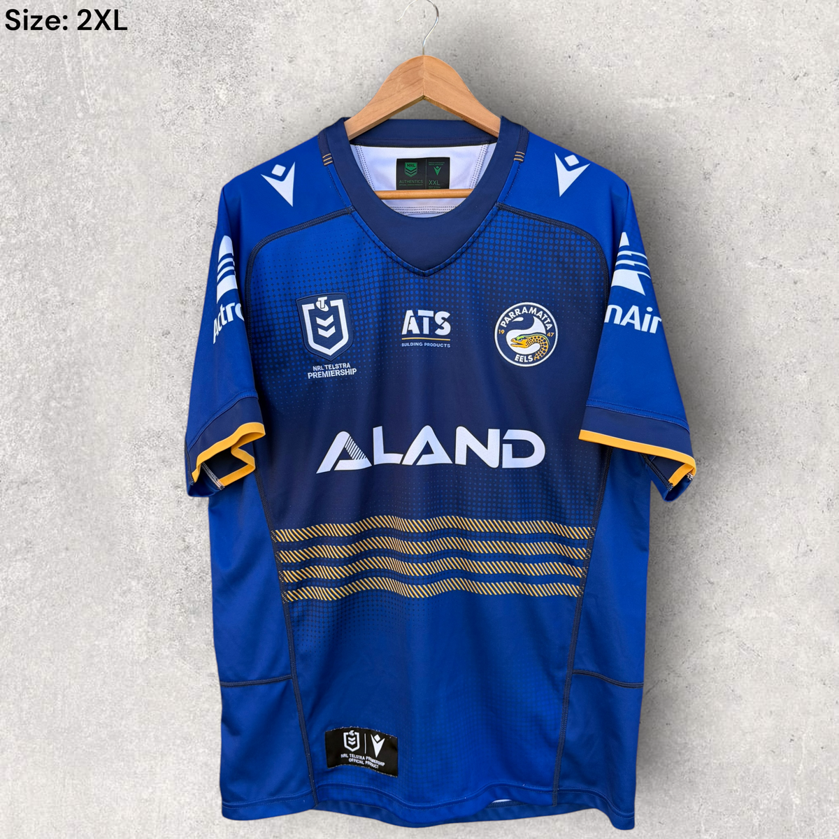 Parramatta Eels 2024 Macron Home Rugby League Jersey