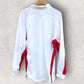 England Rugby Union 1990s Nike Bt Cellnet Vintage White Long Sleeve Jersey