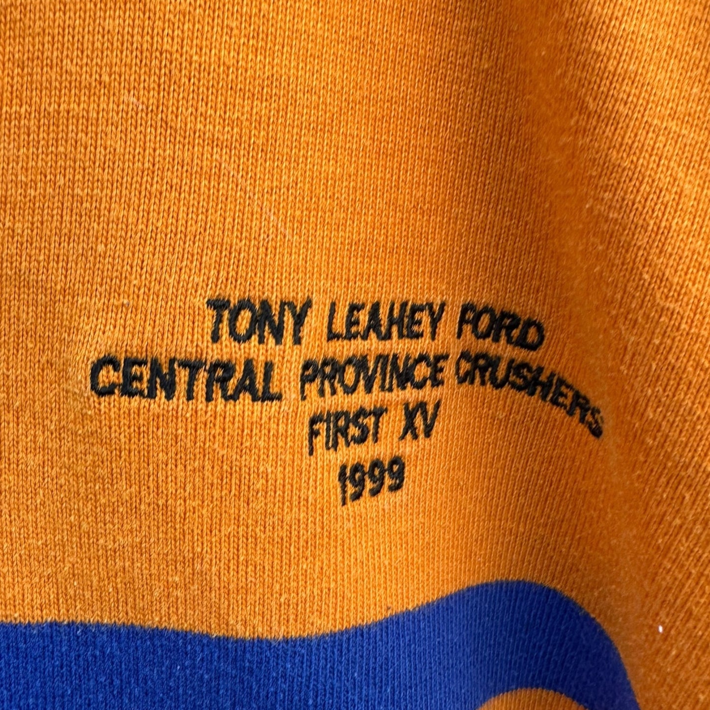 CENTRAL PROVINCE CRUSHERS 1999 VINTAGE RUGBY UNION JERSEY