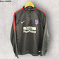 Atletico Madrid Nike black chest zip football jumper