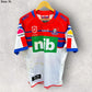 SIONE MATA’UTIA NEWCASTLE KNIGHTS 2020 AWAY MATCH WORN JERSEY