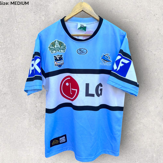 CRONULLA SHARKS 2008 HOME CENTENARY ISC JERSEY