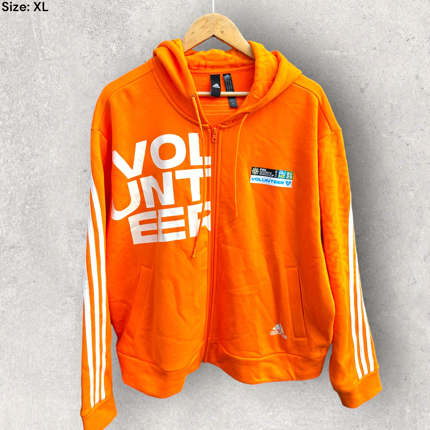 FIFA WOMENS WORLD CUP 2023 ORANGE VOLUNTEERS HOODIE