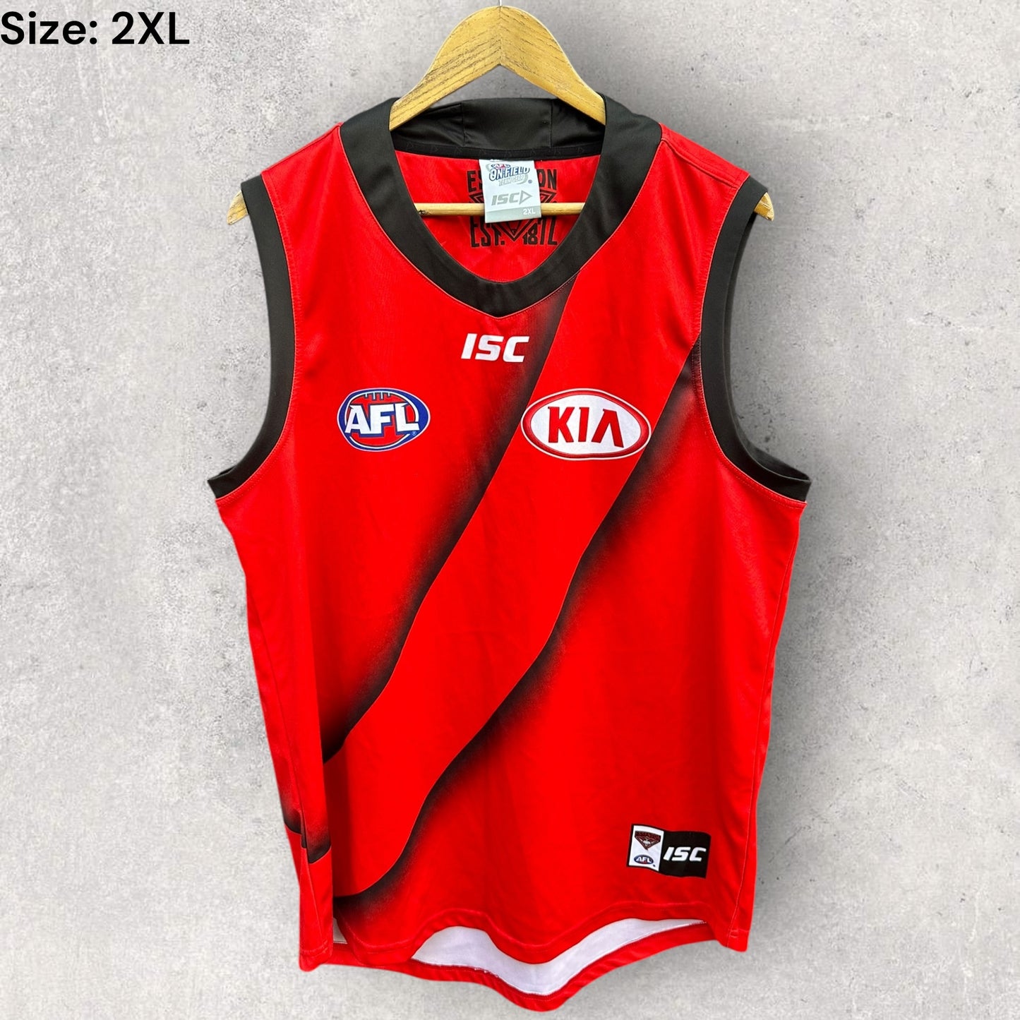 Essendon Bombers 2018 Clash ISC Guersney/Jersey