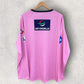 Delhi Capitals IPL Cricket Puma Pink Coaches Training Long Sleeve Shirt
