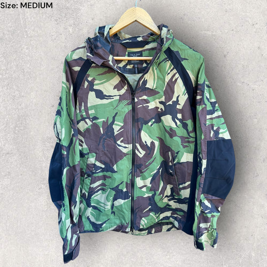 RAG & BONE X CARMELO ANTHONY CAMO HOODED JACKET