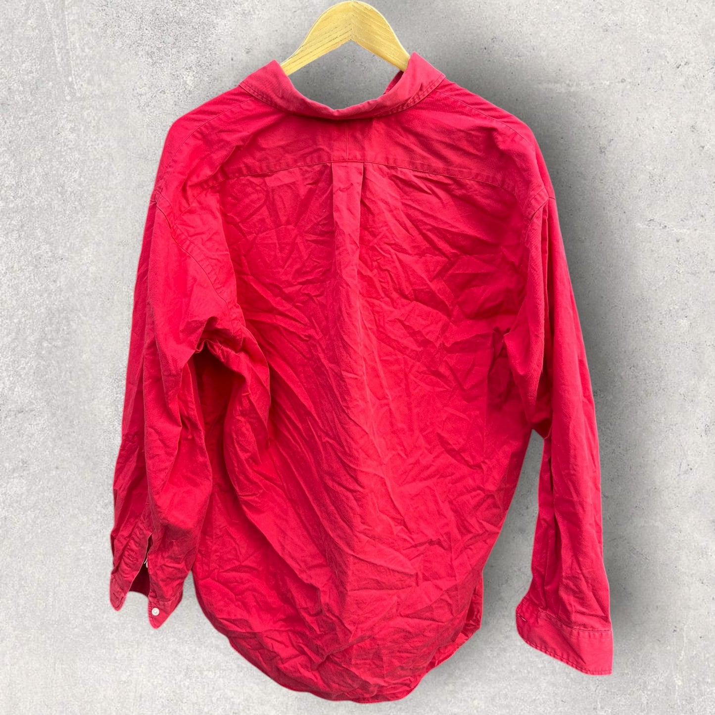 RALPH LAUREN POLO RED LONG SLEEVE BLAKE SHIRT