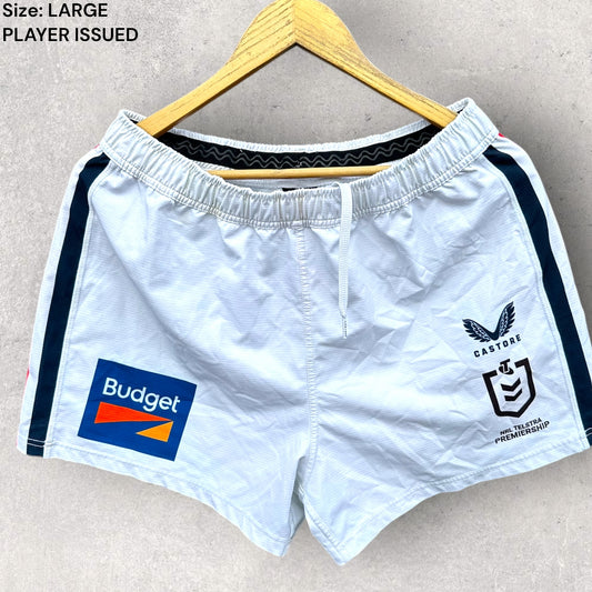 SYDNEY ROOSTERS CASTORE MATCH WORN PLAYER SHORTS
