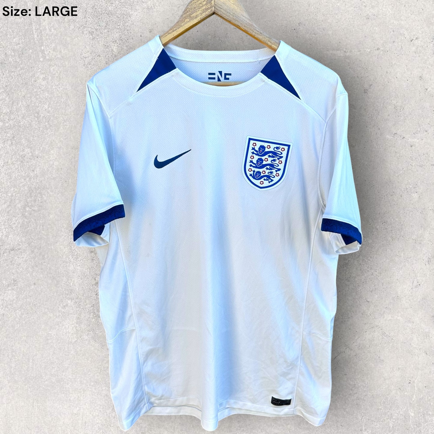 ENGLAND NIKE 2023 HOME FOOTBALL JERSEY