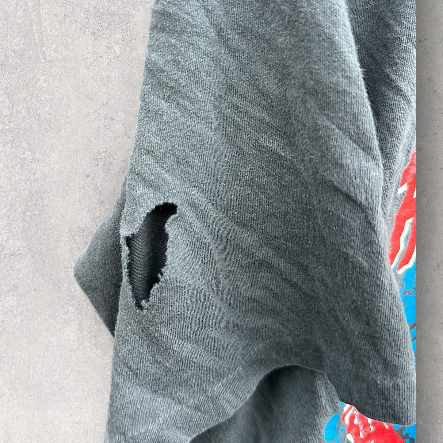 HARD ROCK CAFE AMSTERDAM 1992 10 YEAR ANNIVERSARY VINTAGE BLACK SINGLE STITCH SHIRT