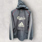 Liverpool FC Adidas 2006 Vintage Carlsberg Windbreaker Hooded Football Jacket