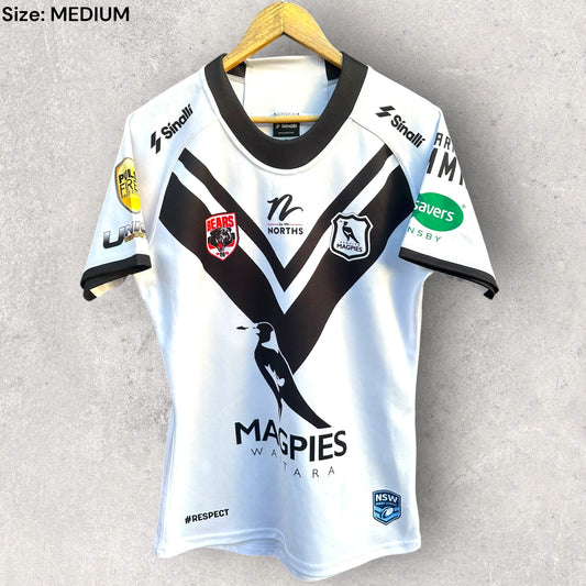 ASQUITH MAGPIES RUGBY LEAGUE MATCH JERSEY