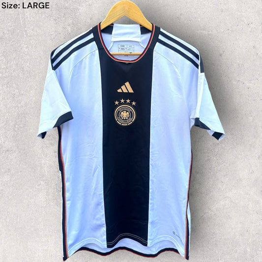 GERMANY 2022 ADIDAS WHITE FOOTBALL JERSEY