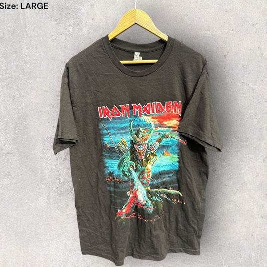 IRON MAIDEN MT FUJI BLACK T-SHIRT