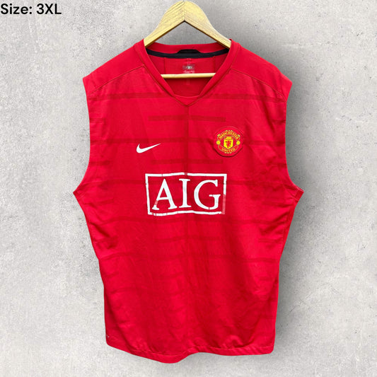 MANCHESTER UNITER 2008 NIKE TRAINING TANK/SINGLET