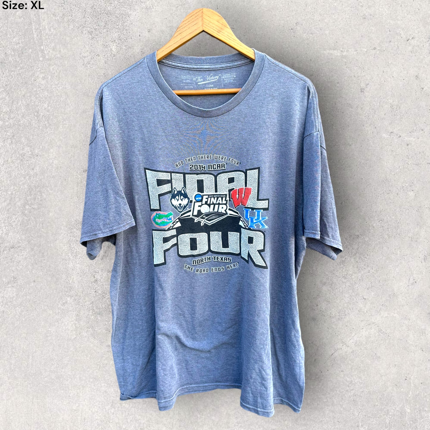 NCAA FINAL 4 2014 GREY T-SHIRT