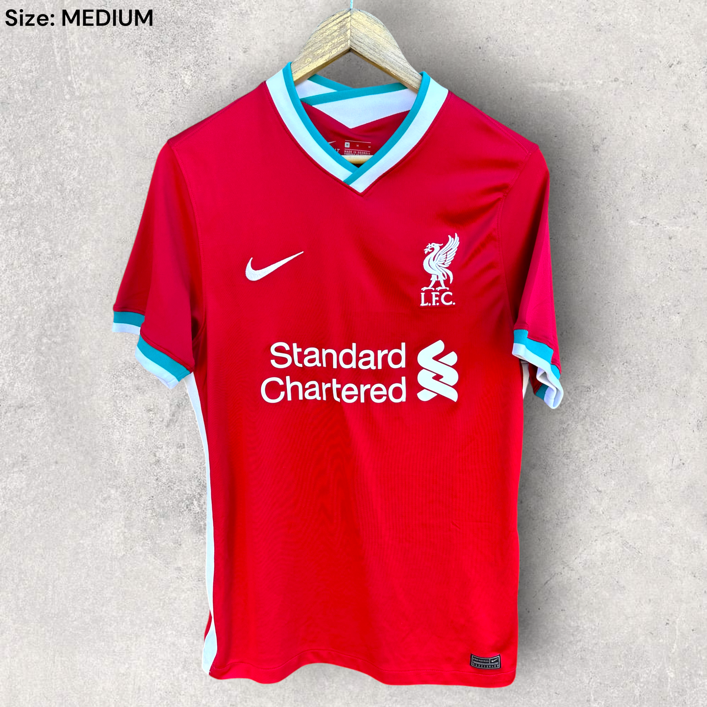 Liverpool FC 2020-2021 Home Nike Red Football Jersey