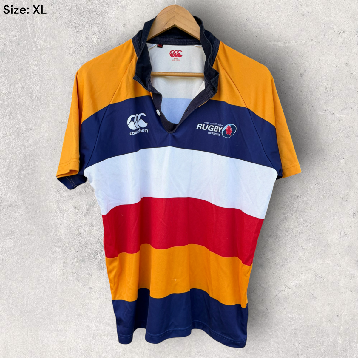 NSW Rugby Union Referees Canterbury Vintage Jersey