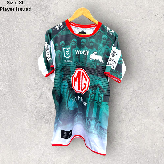 SOUTH SYDNEY RABBITOHS 2023 WOMEN IN LEAGUE PLAYER ISSUED JERSEY