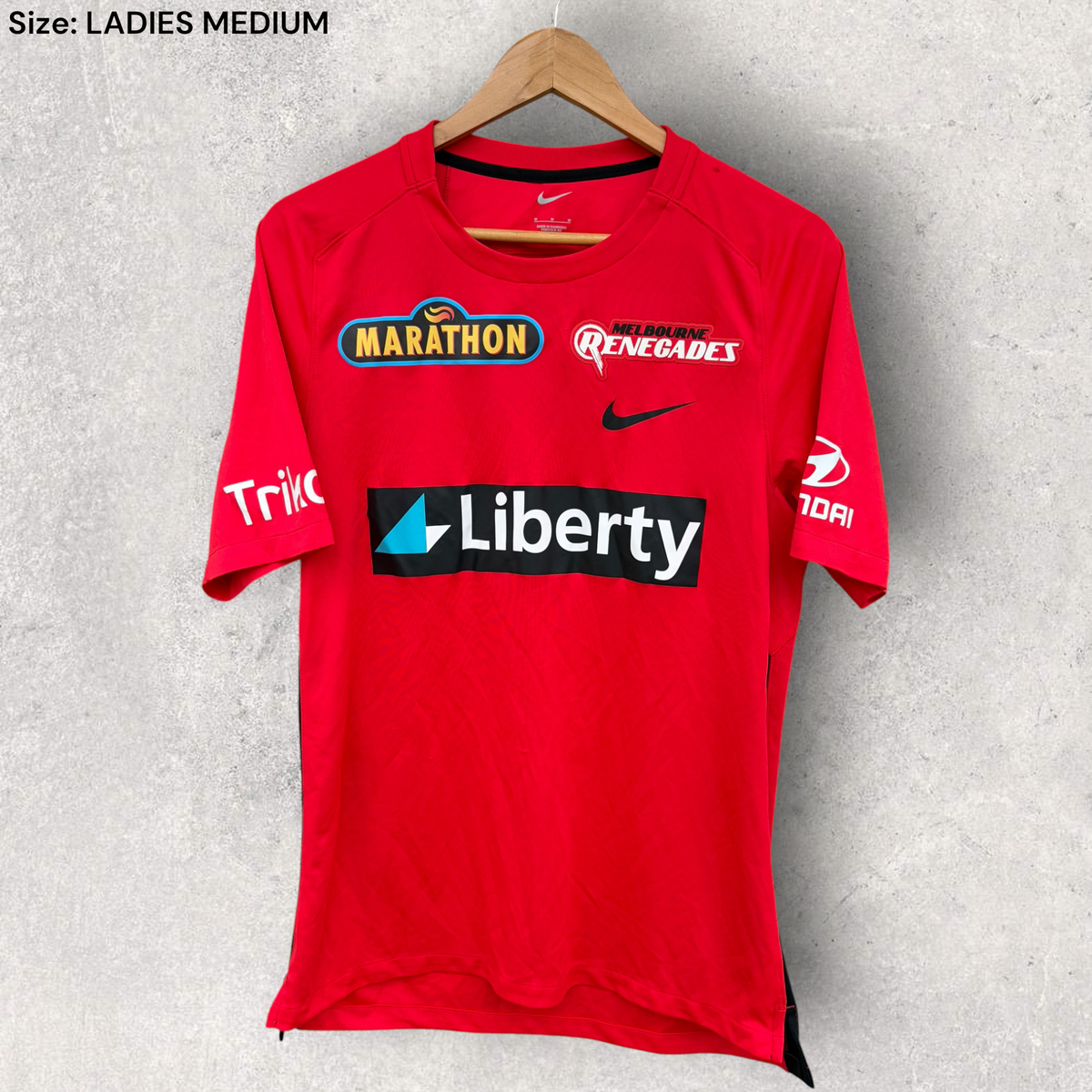 Melbourne Renegades Nike Player Issued Training Cricket Shirt - Sarah Coyte