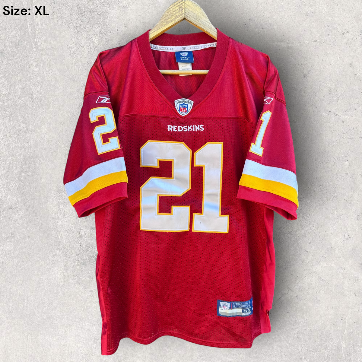 Sean Taylor Washington Redskins On Field NFL Reebok Jersey