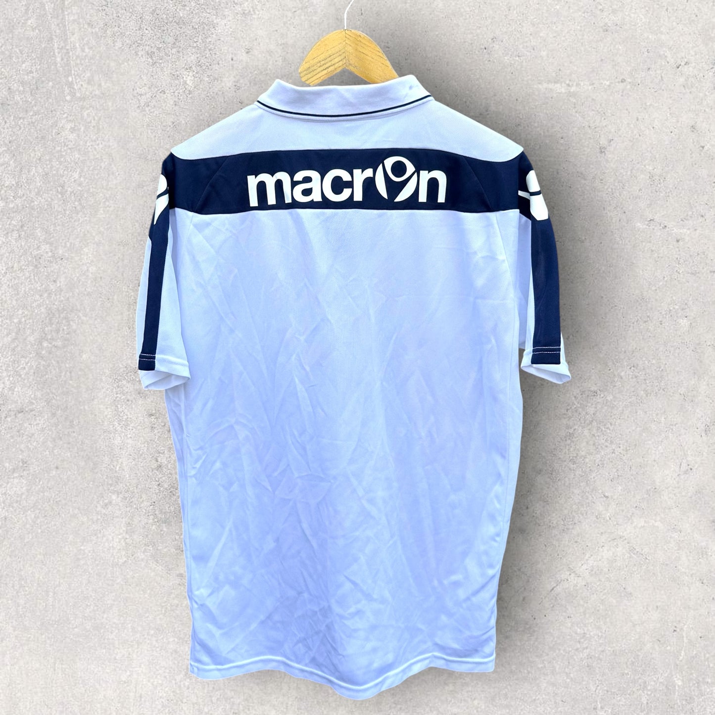 LEEDS UNITED 2013 MACRON FOOTBALL JERSEY