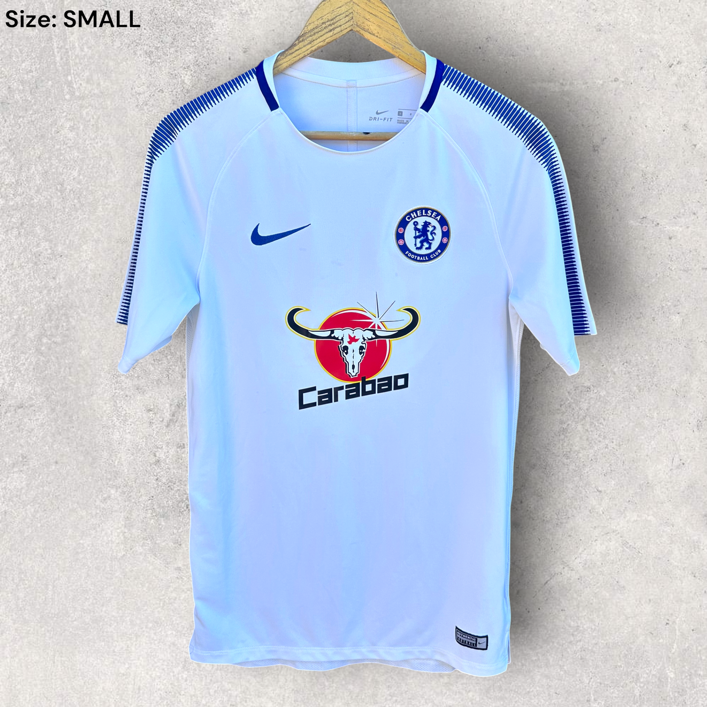 Chelsea FC Nike Carabao Cup White Football Jersey
