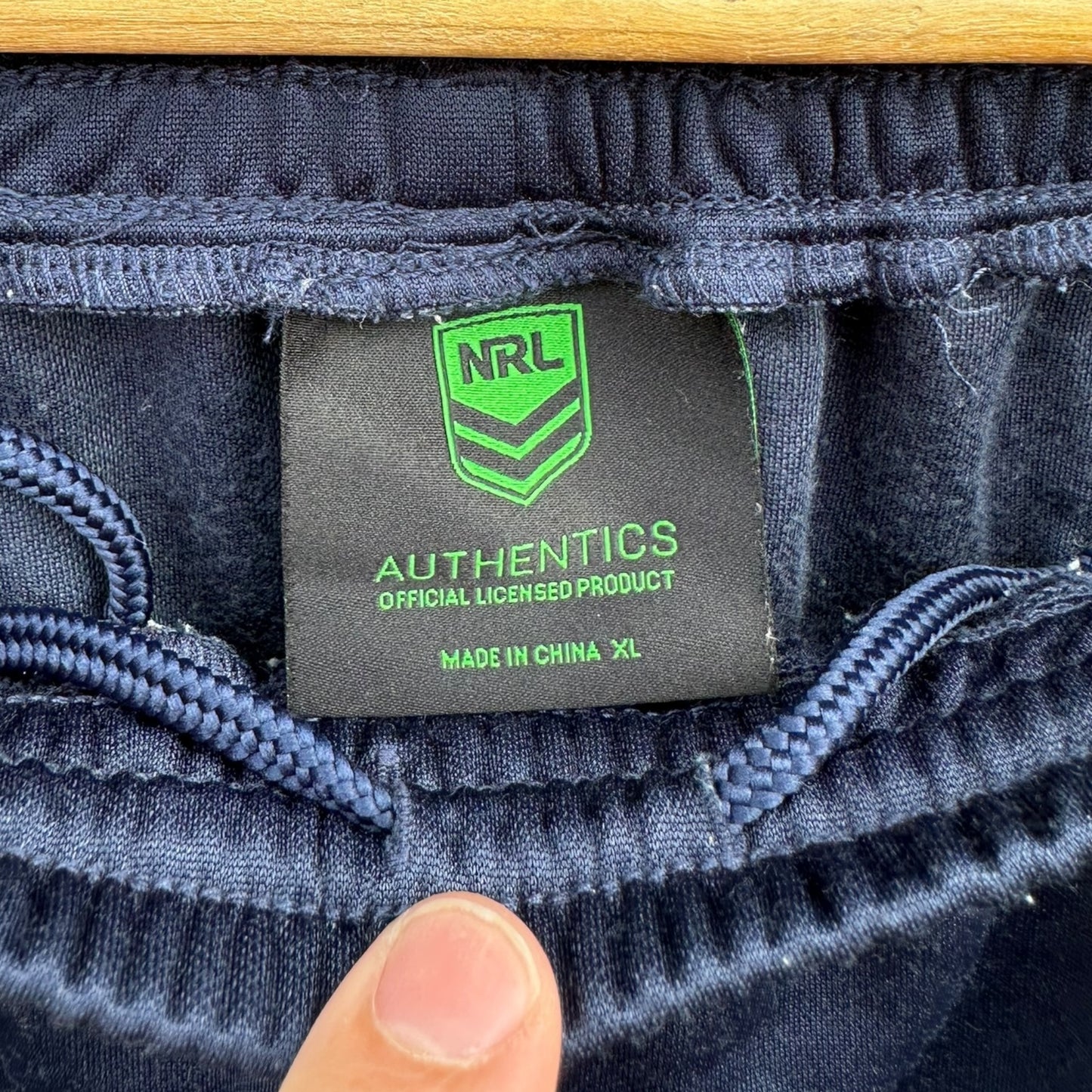 GOLD COAST TITANS PLAYER TRACK PANTS ISSUED TO SAM MCINTYRE