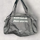 NIKE JUST DO IT BLACK GYM DUFFEL BAG