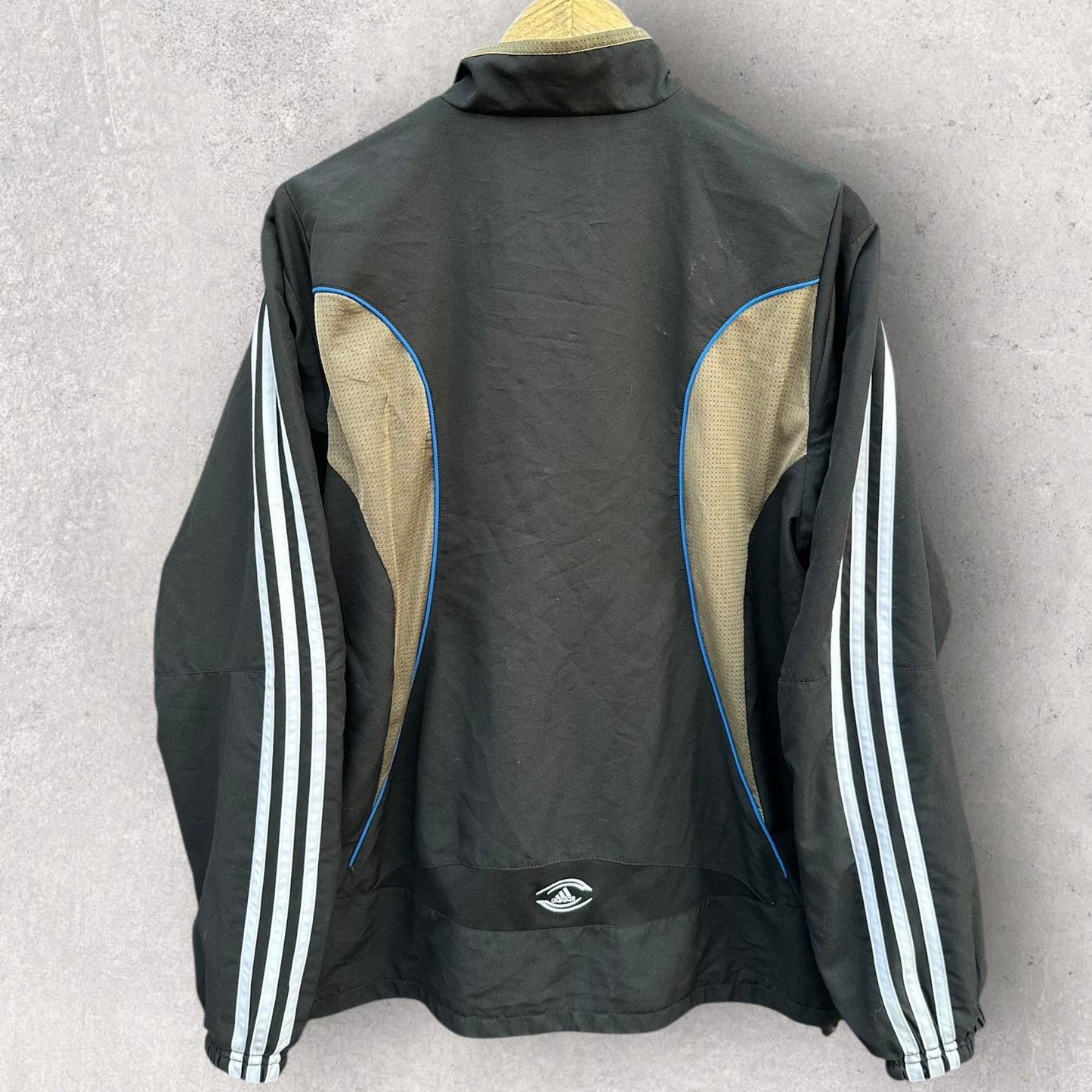 New Zealand All Blacks 2007 Adidas Clima365 Windbreaker Rugby Union Jacket