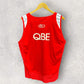 SYDNEY SWANS ISC RED TRAINING SINGLET AFL