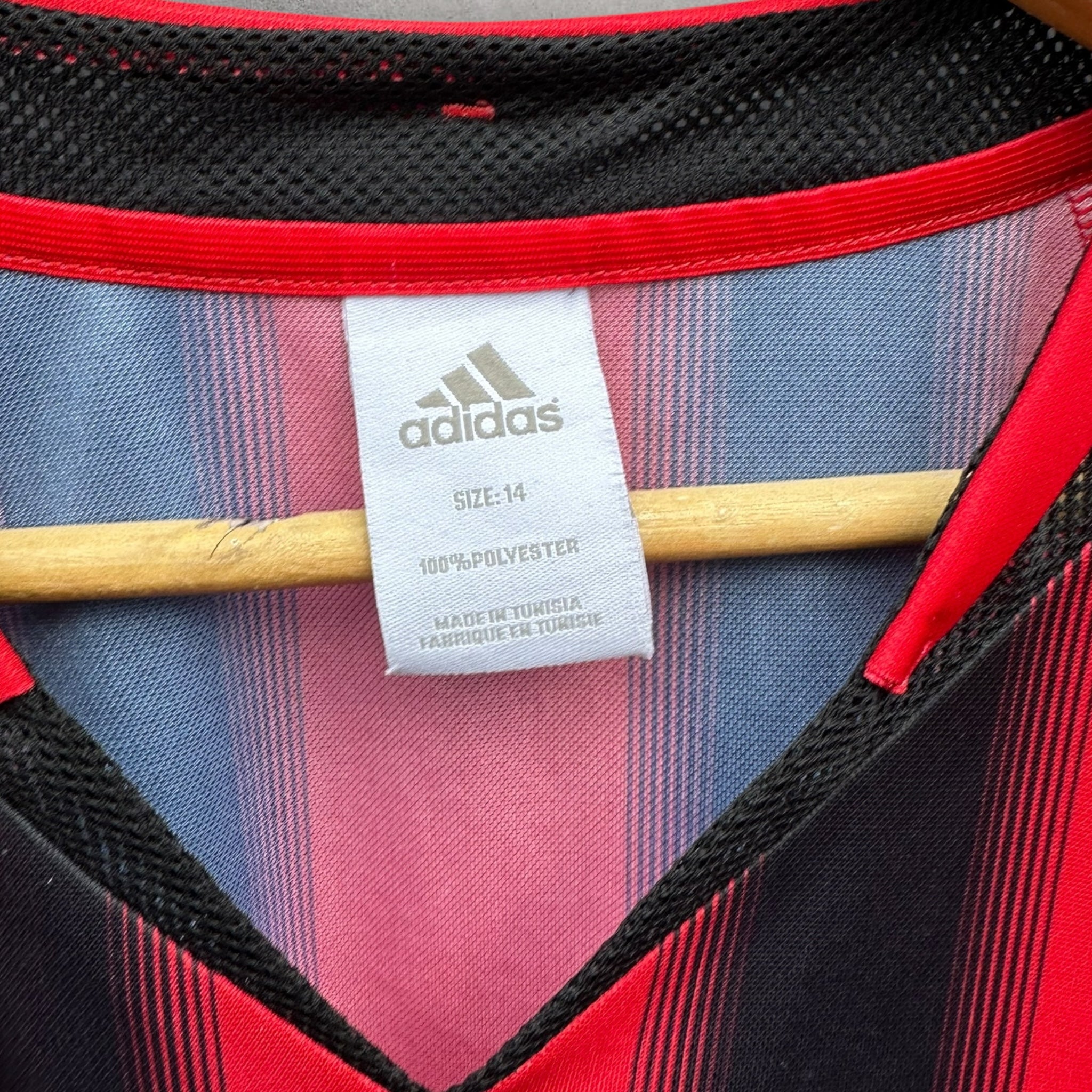 AC MILAN 2004-2005 ADIDAS HOME JERSEY – THRILLOFTHETHRIFT