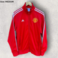 Manchester United 2015 Adidas Black Red Full Zip Football Jacket