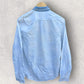 SCOTCH & SODA MENS BLUE CAN CAN LONG SLEEVE BUTTON UP SHIRT