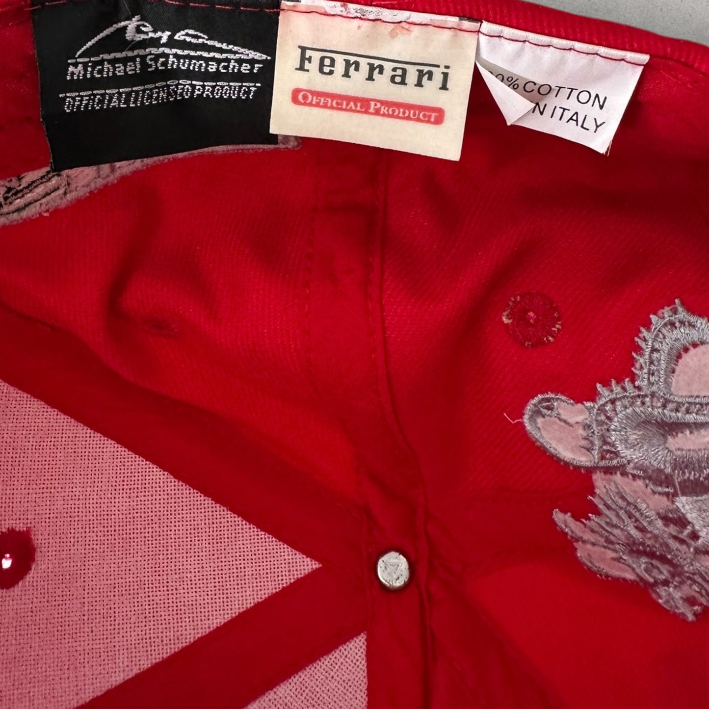 MICHAEL SCHUMACHER FORMULA 1 FERRARI HAT