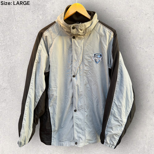 NSW RUGBY LEAGUE GREY COACHES VINTAGE JACKET