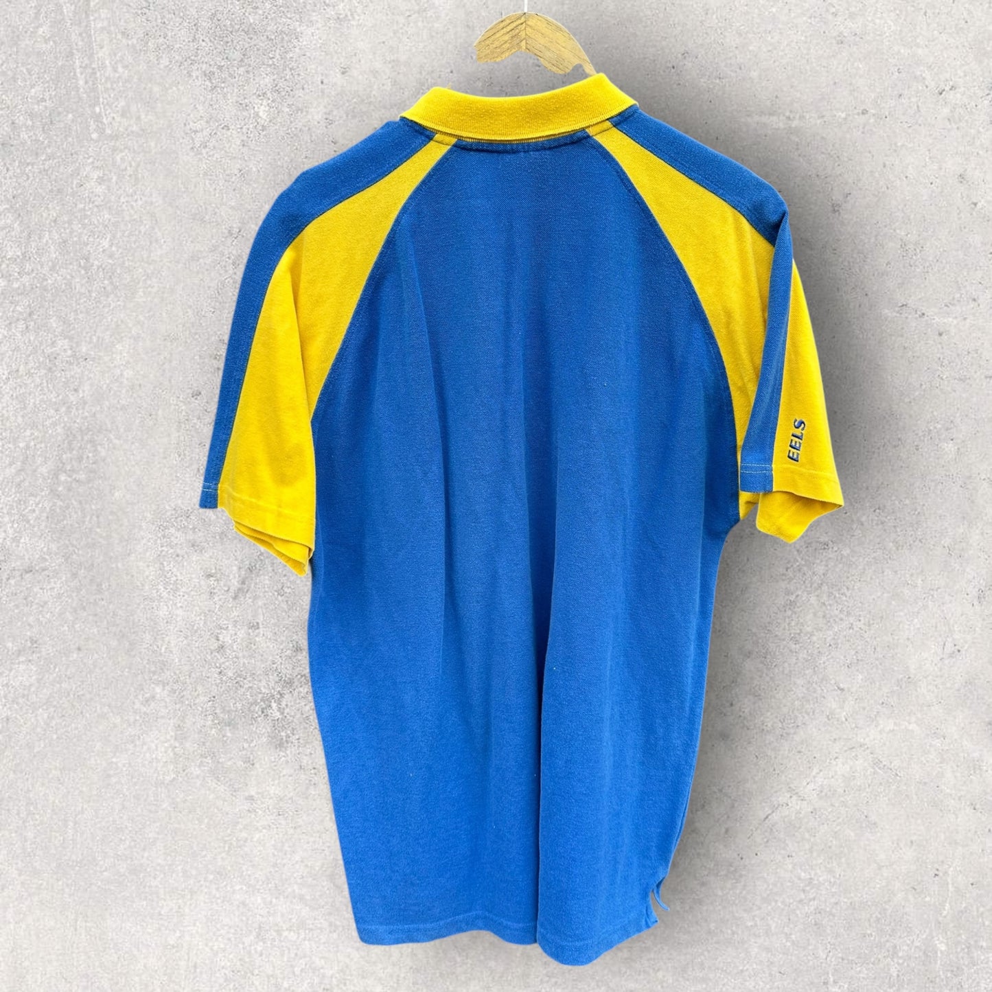 Parramatta Eels Top Heavy Sports Vintage Nrl Polo Shirt