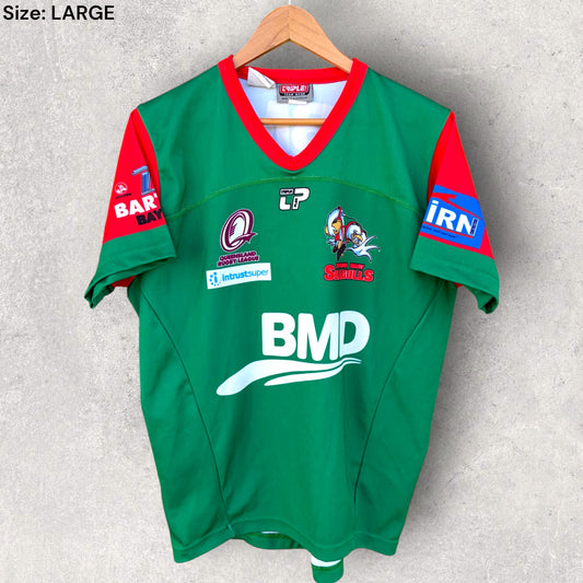 Wynnum Manly Seagulls QLD Cup Rugby League Player Issued Match Worn Jersey