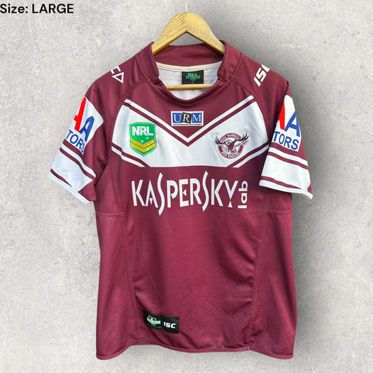 MANLY WARRINGAH SEA EAGLES 2014 ISC HOME JERSEY