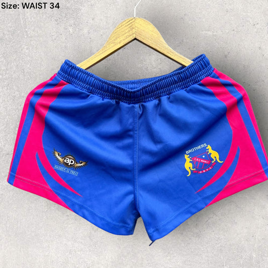 MANLY BROTHERS NSW RUGBY LEAGUE MATCH SHORTS