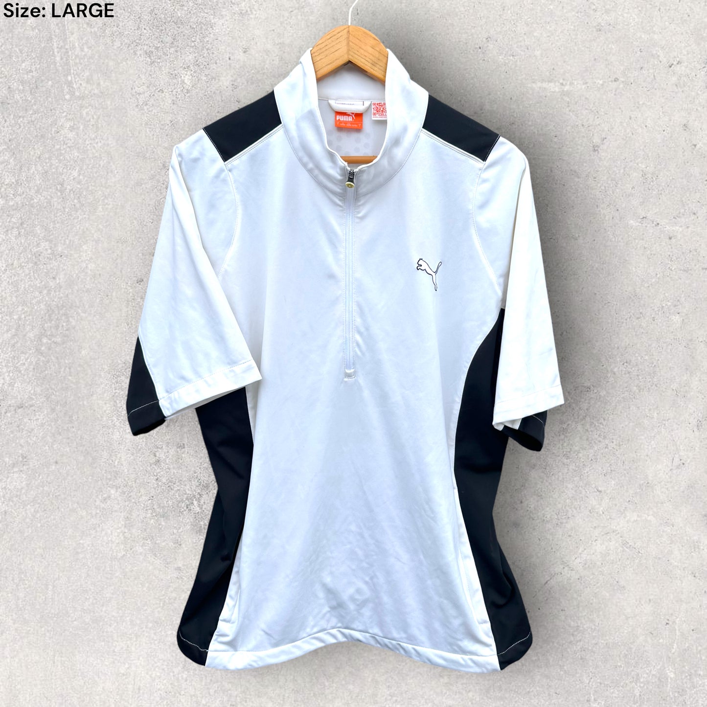 PUMA GOLF HALF ZIP SHIRT